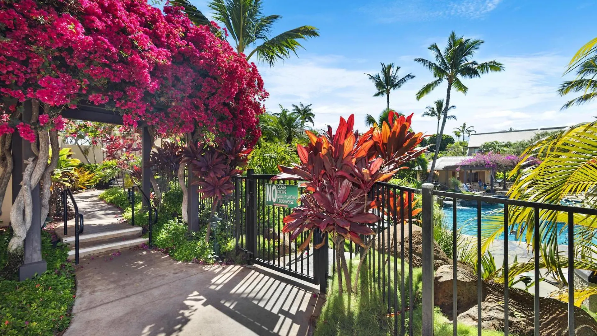 New Tropical Paradise 1Bed 2Bath Oasis At The Pool Wailea  Wailea (Maui)